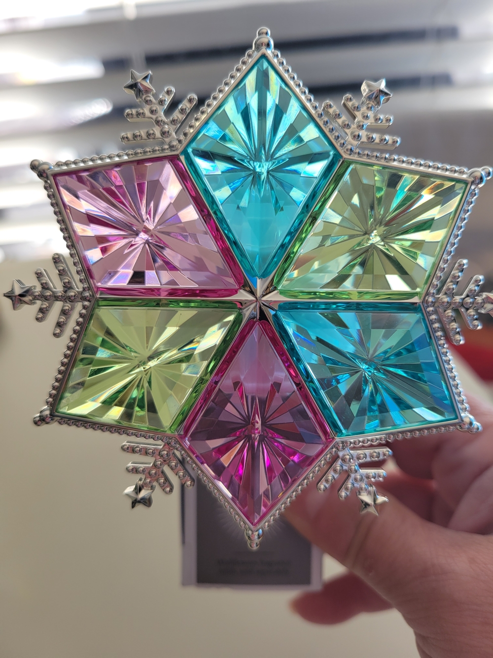 Bath & Body Multicolor Snowflake Wallflower Plug-in